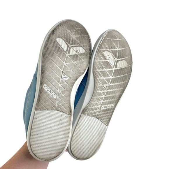 Vionic Blue Denim Chambray Marshall Flats - Picture 6 of 6